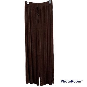 Shein brown wide leg pants size medium